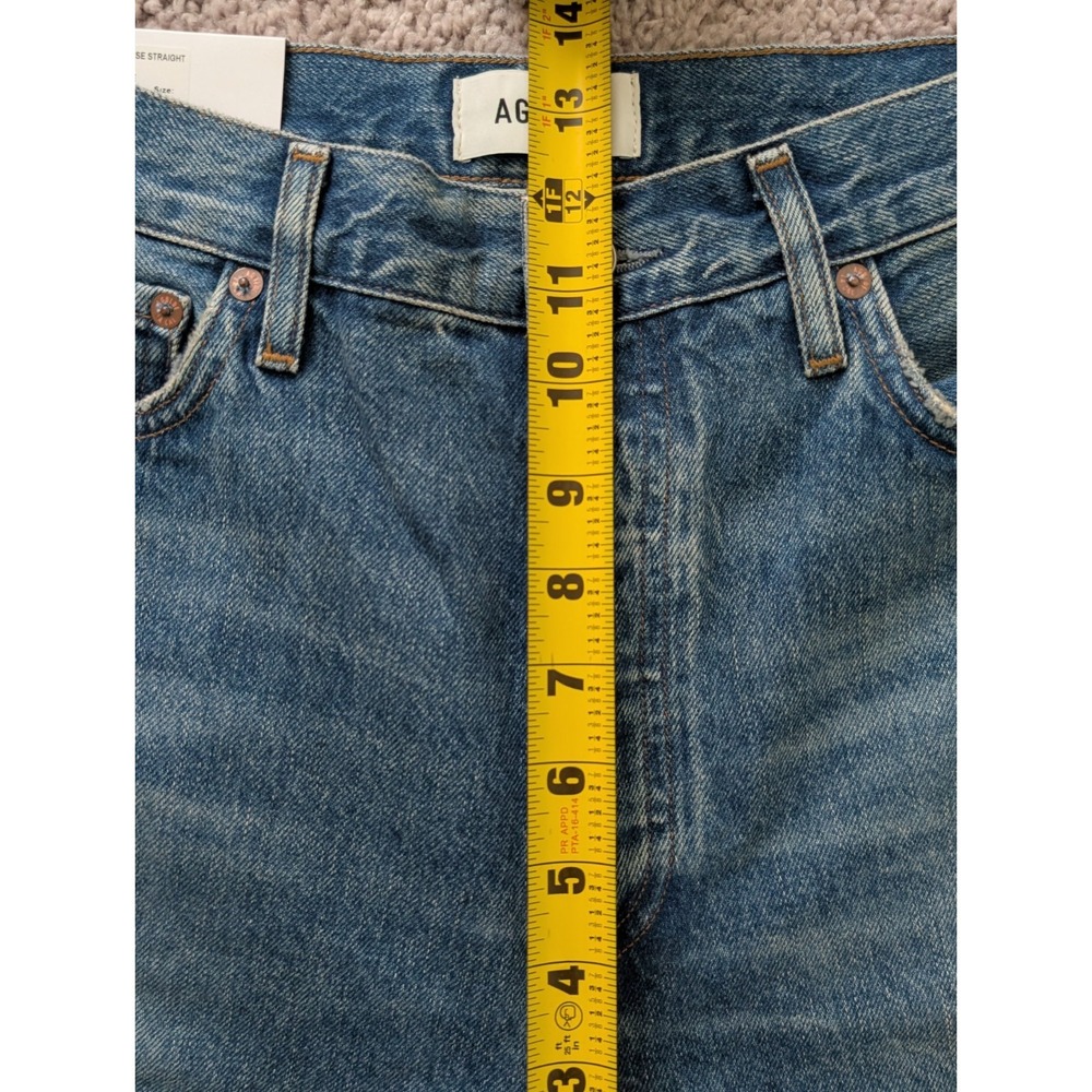 NWT Agolde Jeans Womens 28 (Fits 30x29) 90s Pinch Waist High Rise Circulate Wash - Picture 14 of 16